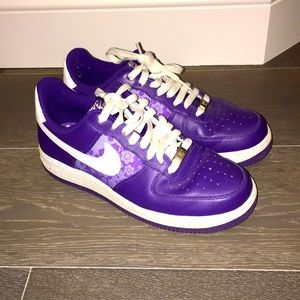 Nike Air Force one , AF1 purple size 9
